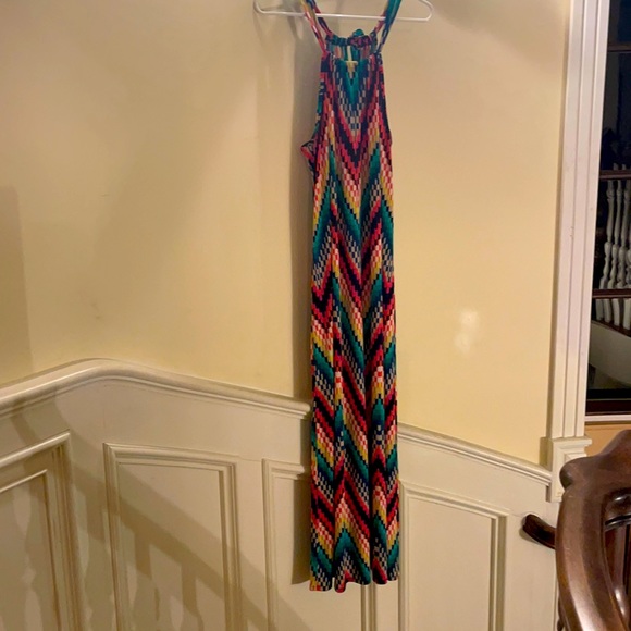 Trina by Trina Turk colorful maxi dress size medium - Picture 1 of 2